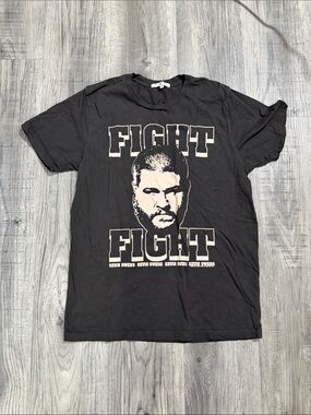 WWE Kevin Owens 'Fight' Black Graphic T-Shirt